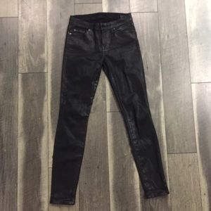 7 for all Mankind Leather Like Jeans
