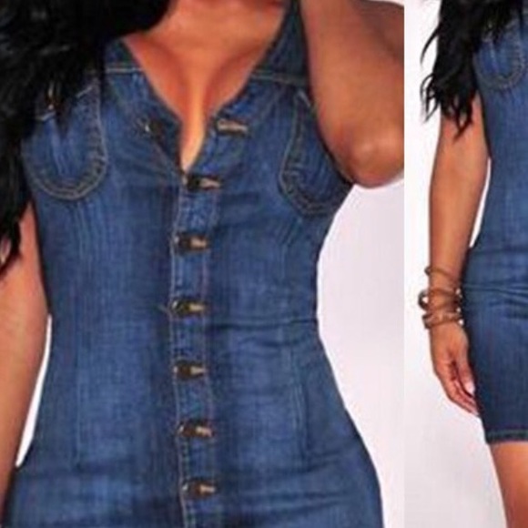 1Pc Strapless Deep V-neck Bodycon Party Dress