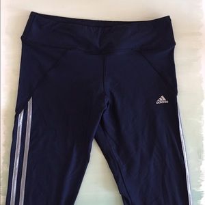 Adidas running crops, size S
