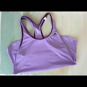 Adidas light running top, size S