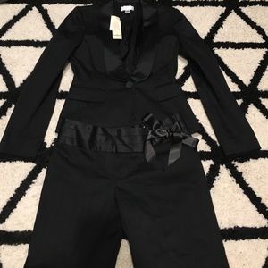 Sassy blazer and cropped pant set