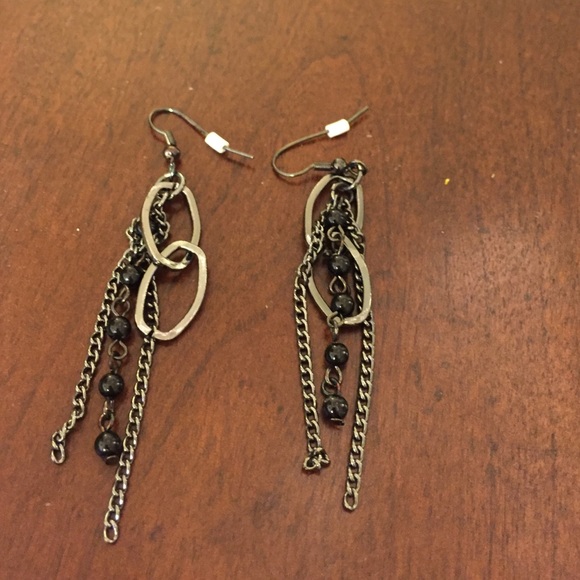 Black & Gray Earrings
