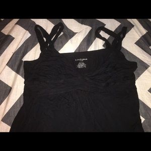 Black maxi babydoll dress *Maternity*