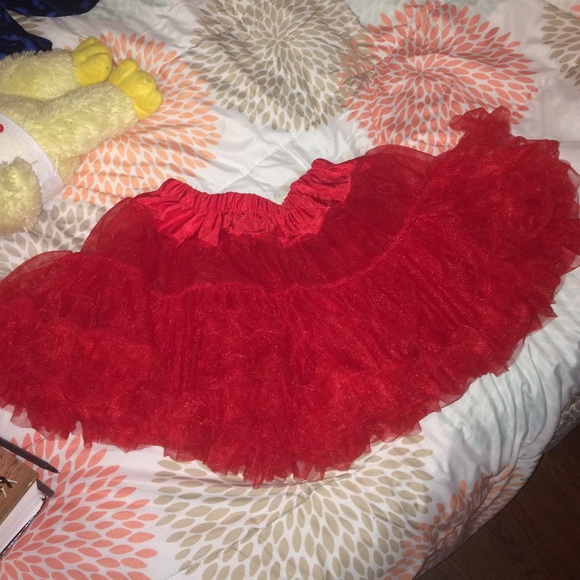 Mini mouse costume red tutu