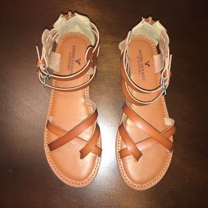 AE sandals.