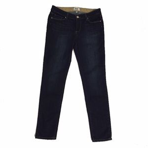 Paige Jeans Skyline Ankle Peg in Dark Blue Wash