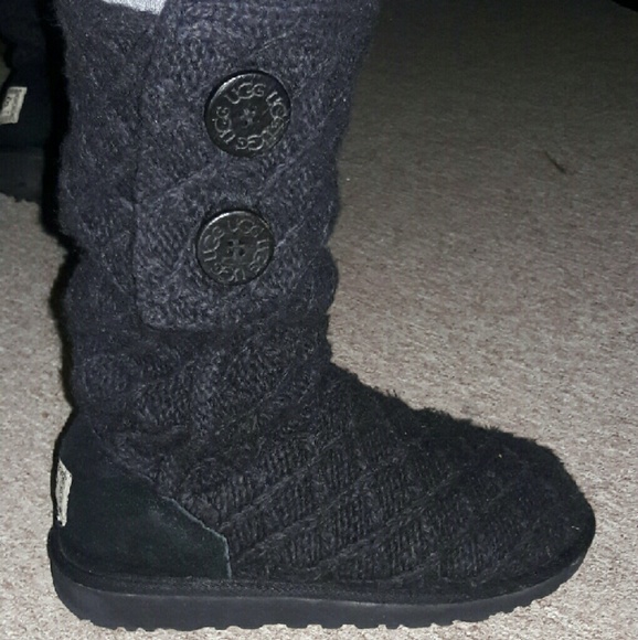 ☆~BLACK LATTICE STYLE CARDY UGG'S~☆