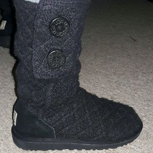 ☆~BLACK LATTICE STYLE CARDY UGG'S~☆