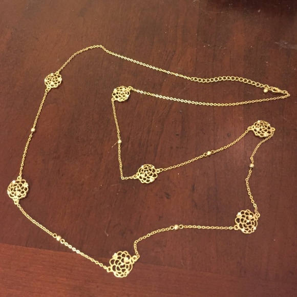 Gold Embellished Necklace