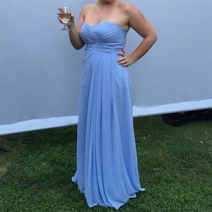 Arabella Azazie Bridesmaid Dress-Lavender