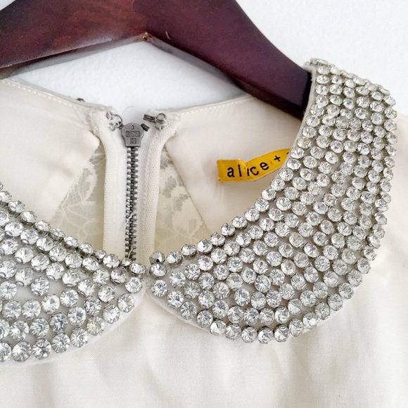 ✨‼️SOLD‼️Alice + Olivia Sparkle Collar  - Size 4✨ - Picture 2 of 4