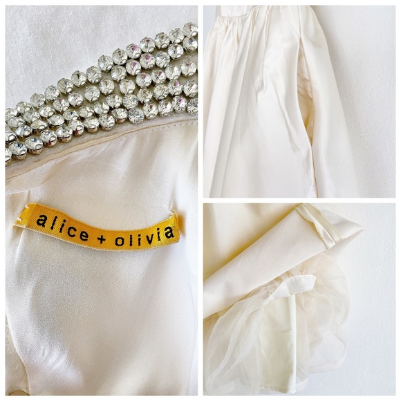 ✨‼️SOLD‼️Alice + Olivia Sparkle Collar  - Size 4✨ - Picture 3 of 4