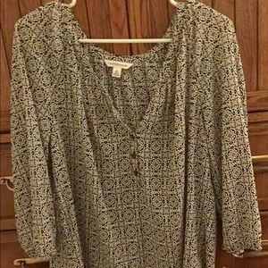 Peasant style blouse ..