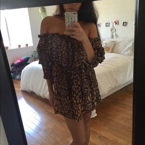Otis & Maclain Leopard Señorita Dress