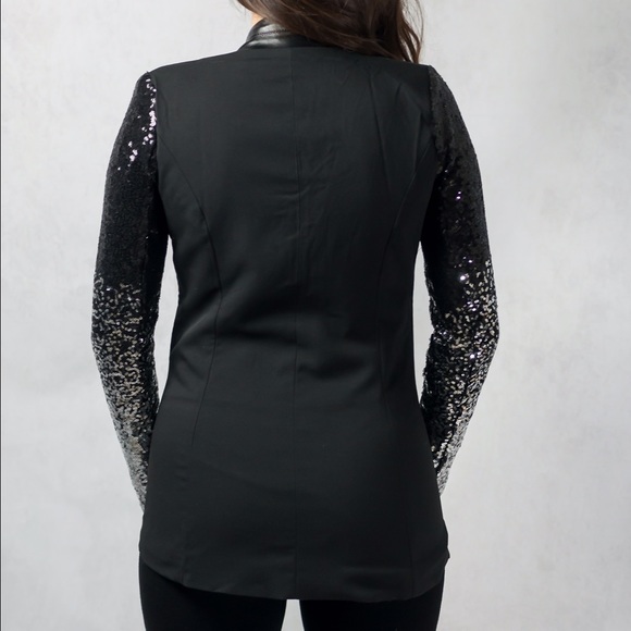 Sequin sleeves blazer - Picture 3 of 3