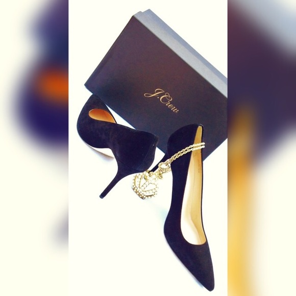 J. Crew Shoes - J. Crew Elsie Suede Pumps