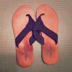 American Eagle leather sandals