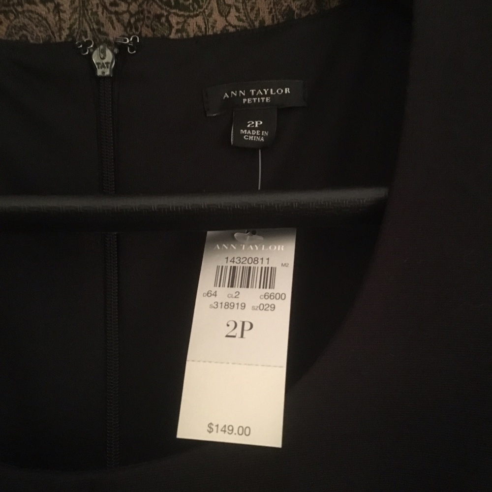 Ann Taylor Ponte Peplum Dress - Picture 6 of 9