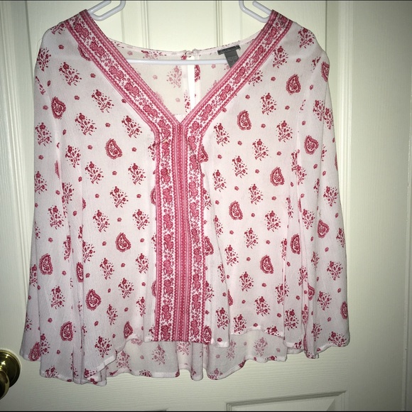 Boho flowy top