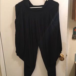Black harem/parachute pants Black harem/parachute pants