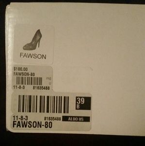 Aldo Fawson Gold Heels