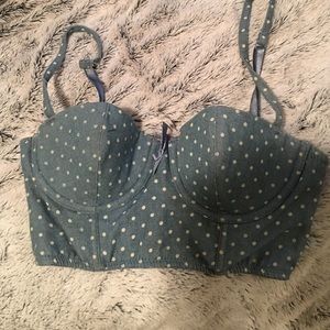 Crop bustier / Bralet