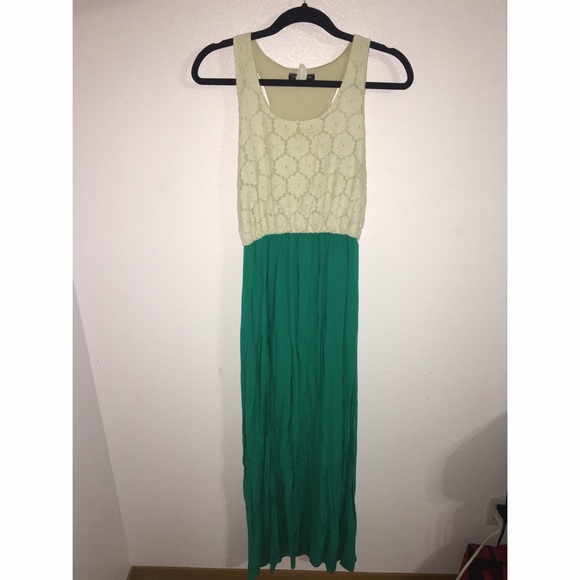 Racer Back Maxi Dress - Picture 1 of 3