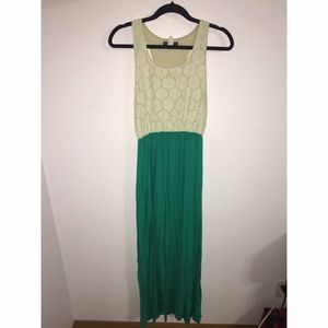 Racer Back Maxi Dress