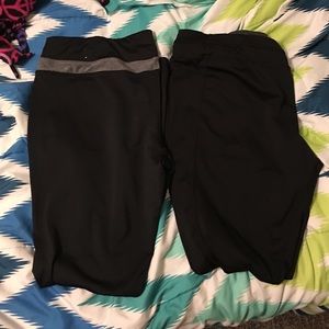 2 Pairs of Black Leggings