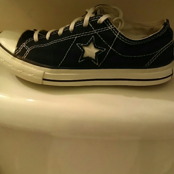 Cute one star converse shoes