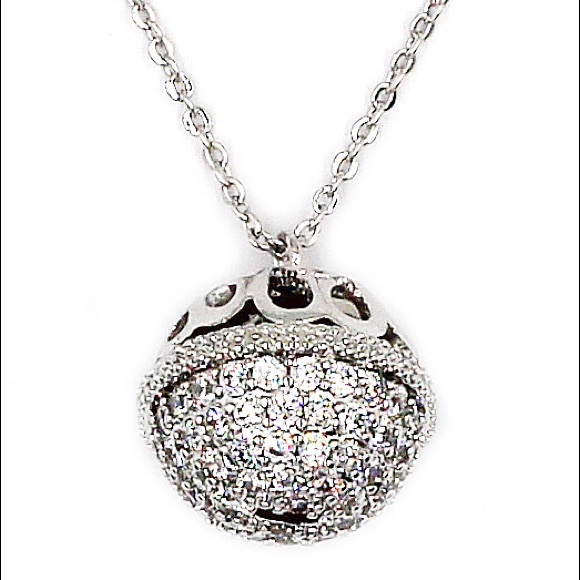 Jewelry Doraemon Tinker Bell Crystal Silver Necklace Poshmark