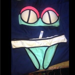Triangle bathing suit