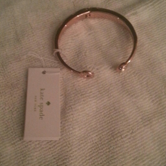 Kate spade rose gold bracelet nwt