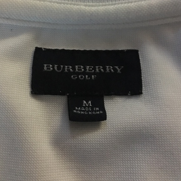 Burberry golf shirt