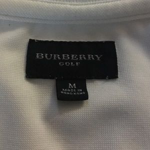 Burberry golf shirt