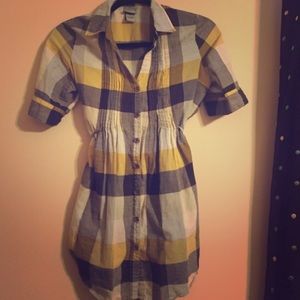 Plaid Tunic