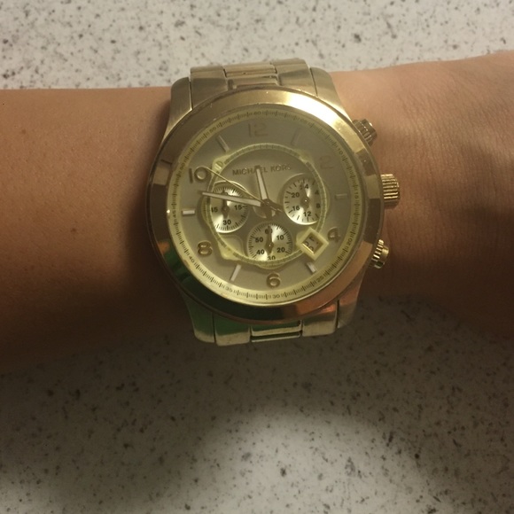 Gold Michael Kors Watch