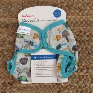 Blueberry coveralls one size diaper cover