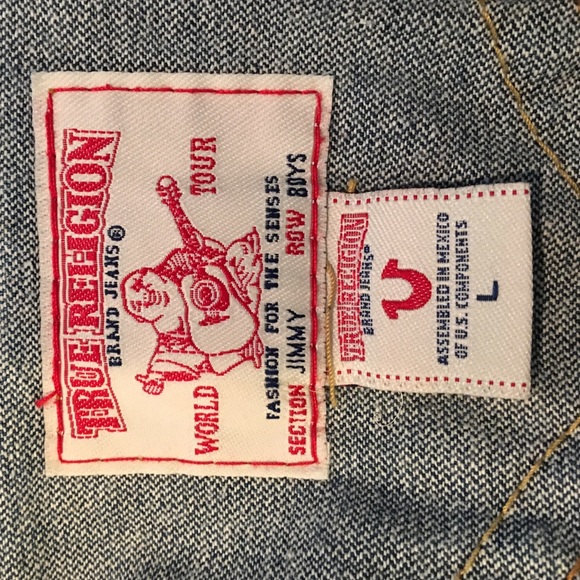 True Religion Jean jacket - Picture 3 of 3