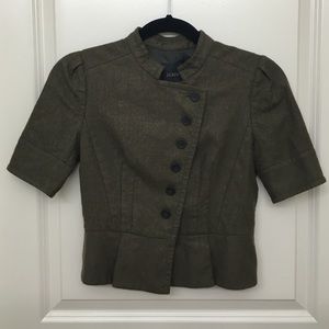 J. Crew tailored wool crop blazer