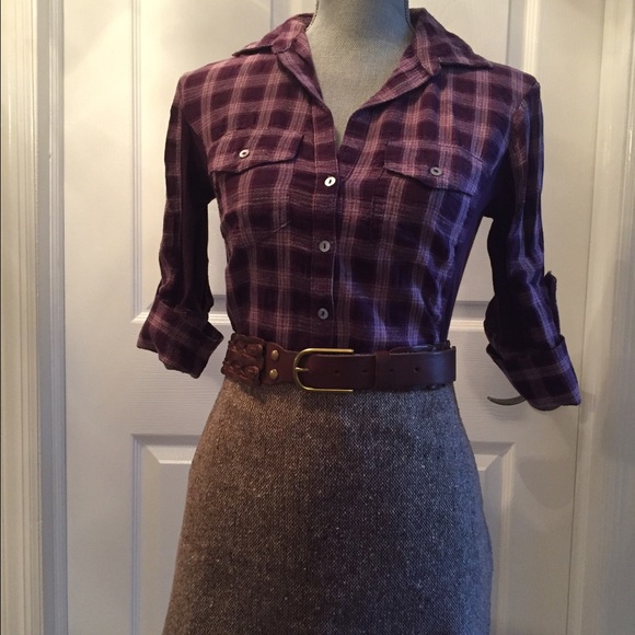 Woven Leather Belt - Picture 2 of 4