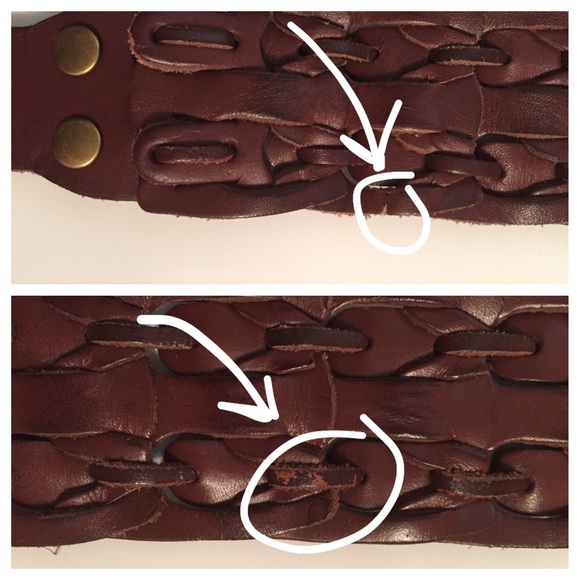 Woven Leather Belt - Picture 4 of 4