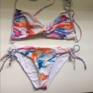 L Space watercolor bikini
