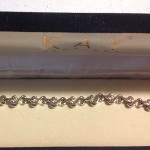 Kay's jewelry Open Heart Bracelet