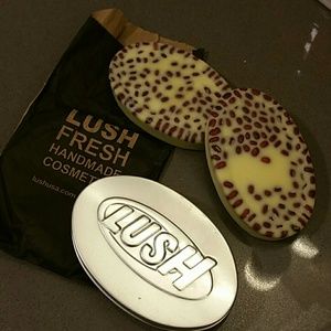 Lush wiccy magic massage bars and tin