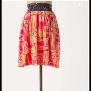 Anthropologie Tamarind Skirt