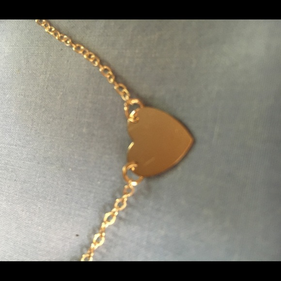 Gold Heart Bracelet - Picture 3 of 4