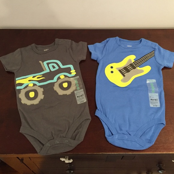 Two onsies from Carters
