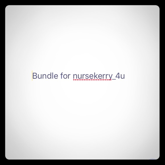 Bundle for nursekerry_4u