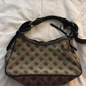 Authentic Dooney and Bourke Shoulder Bag black.